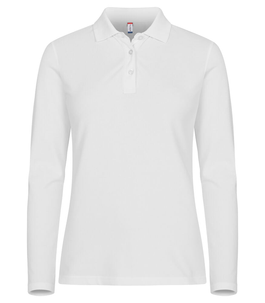 Clique Stretch Premium Polo Lady L/S