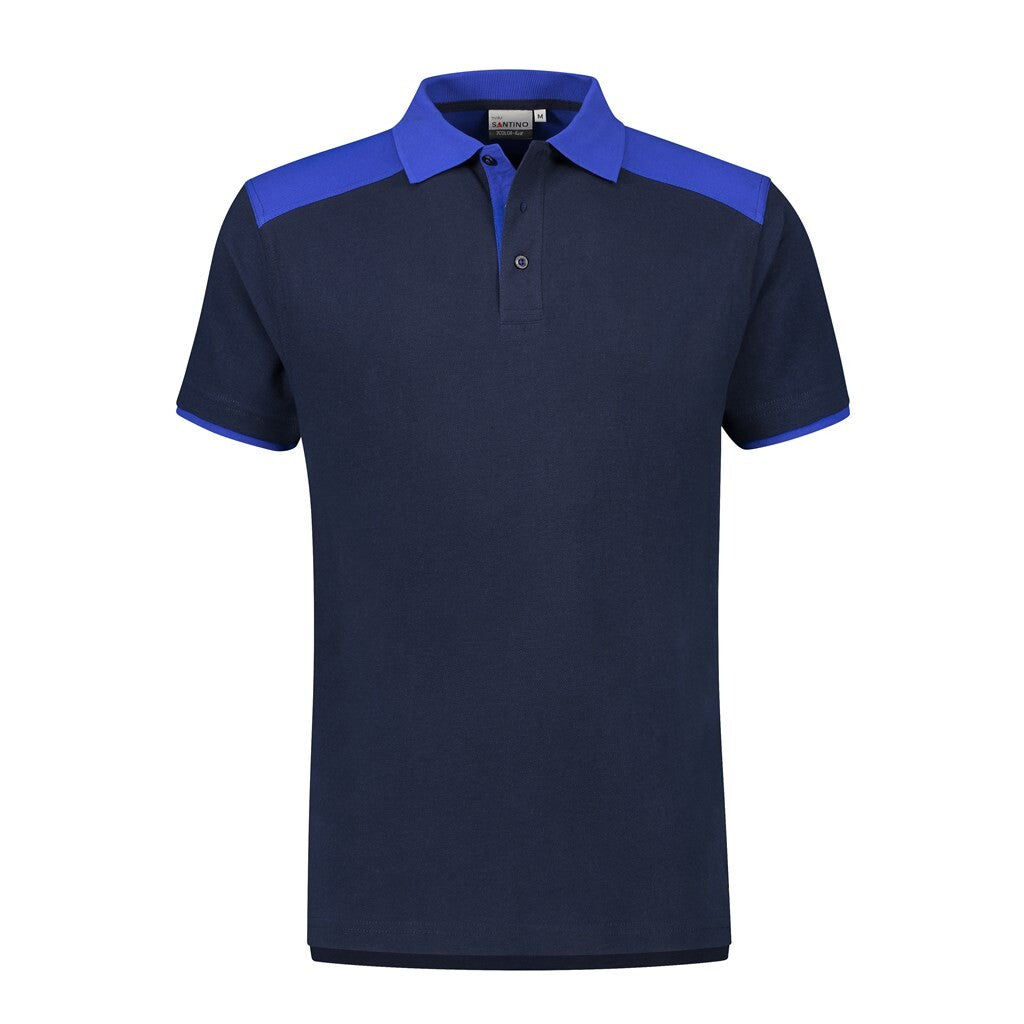 Santino antino Poloshirt Tivoli - Real Navy / Royal Blue - XXL