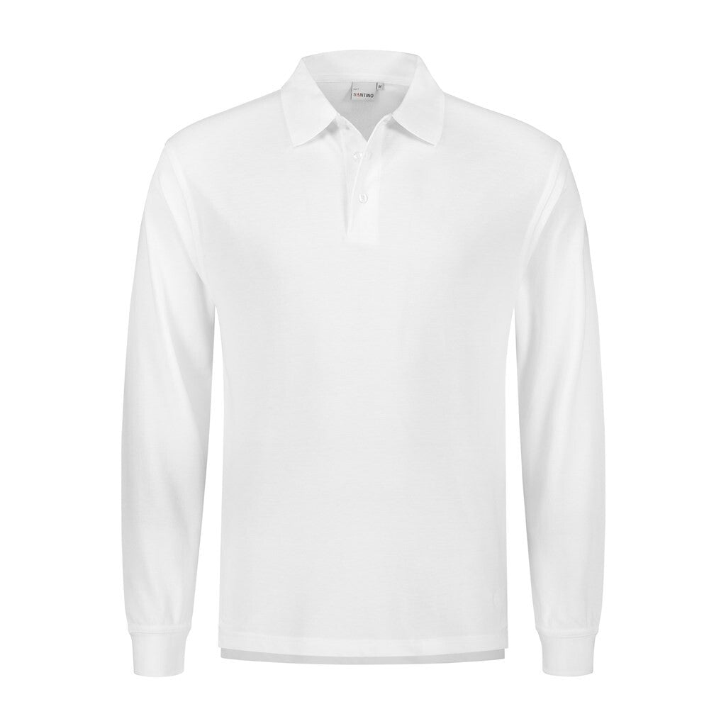 Santino antino Poloshirt Matt - White - XXL