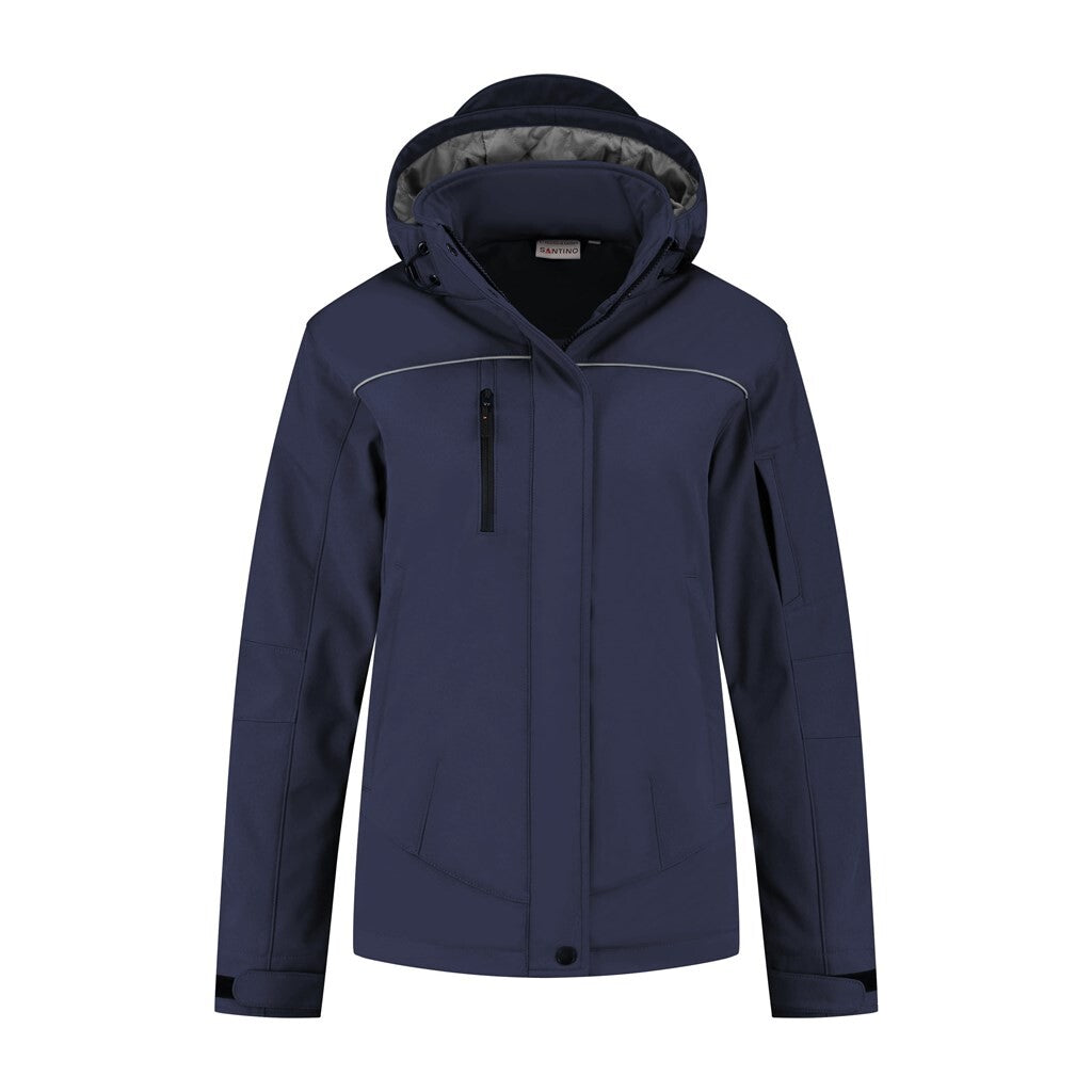 Santino antino Softshell Jacket Stockholm Ladies - Real Navy - XXL
