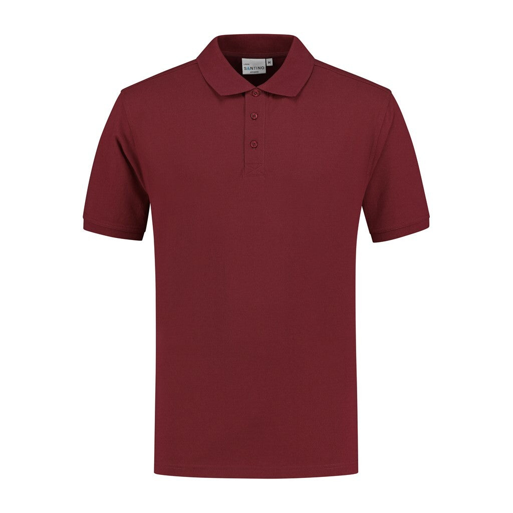 Santino antino Poloshirt Leeds - Burgundy - XXL