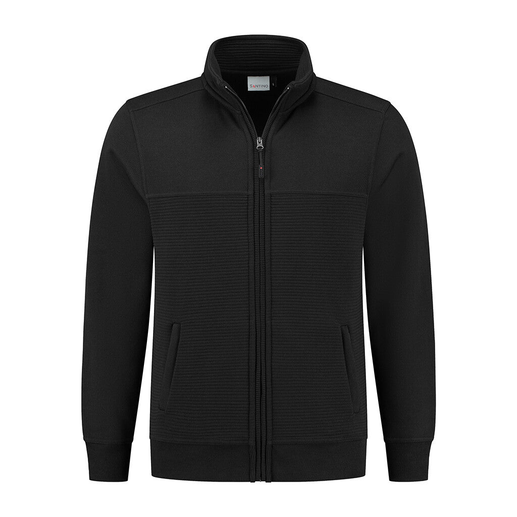 Santino antino Sweatvest Revi - Black - XXL
