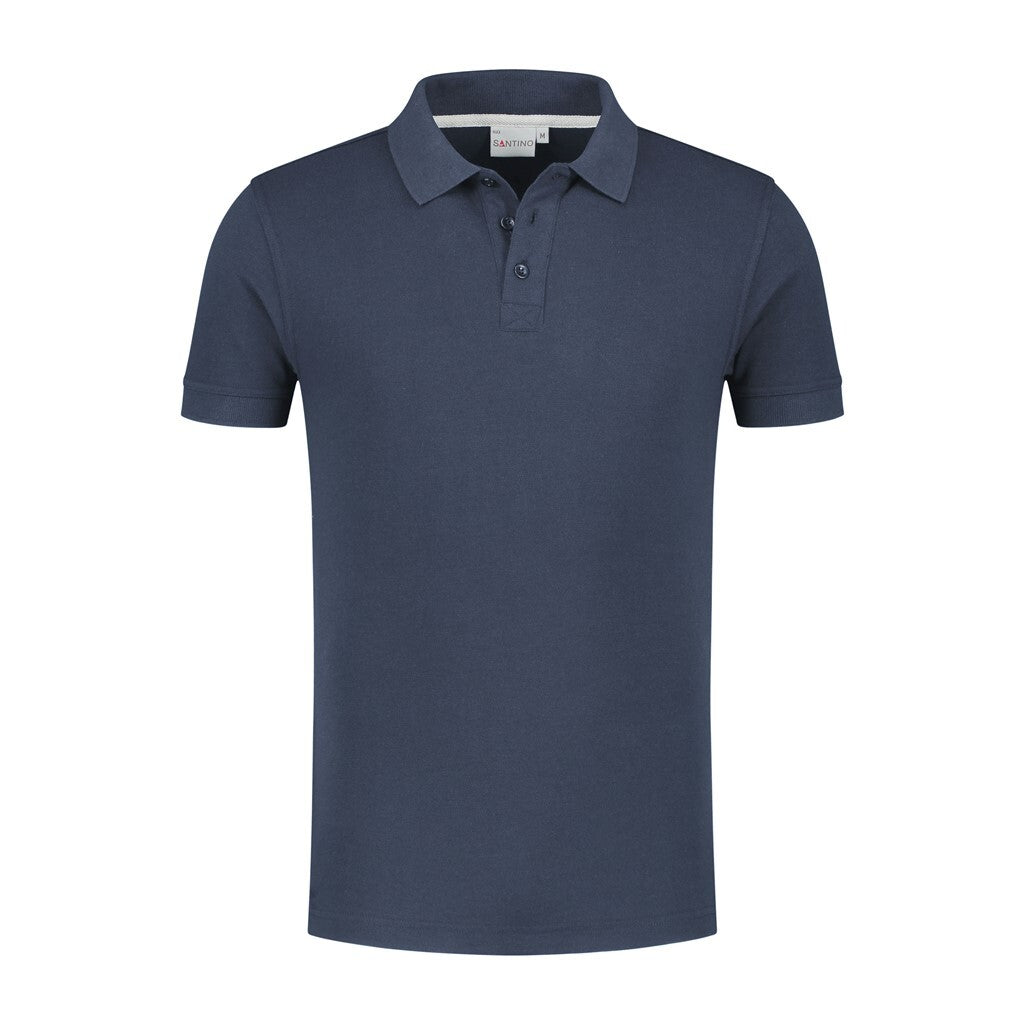 Santino antino Poloshirt Max Deni - Denim - XXL