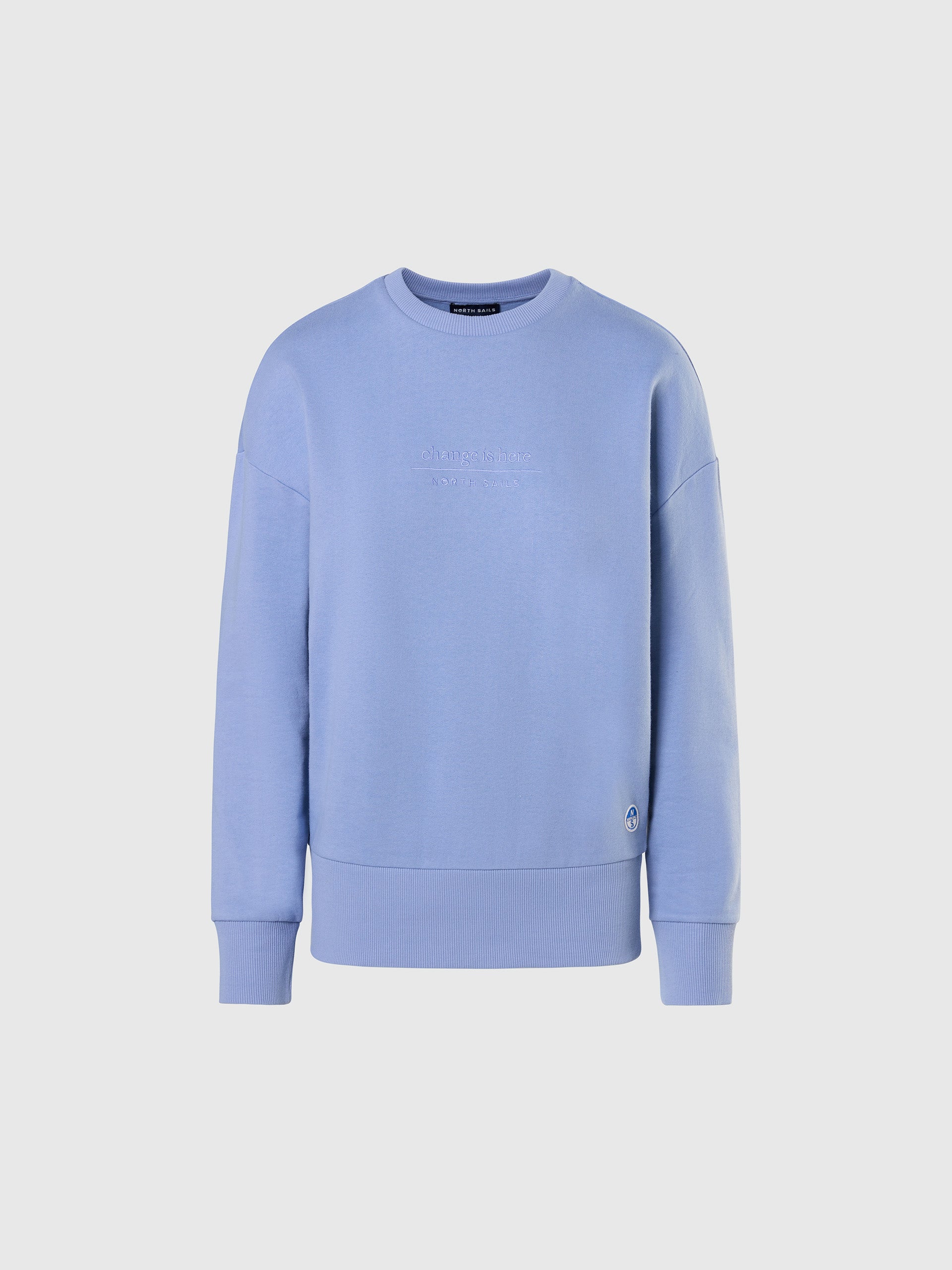 North Sails Crew-neck slogan sweatshirt
