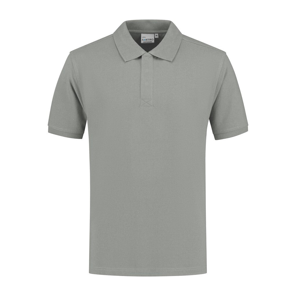 Santino antino Poloshirt Lisbon - Silver Grey - XXL