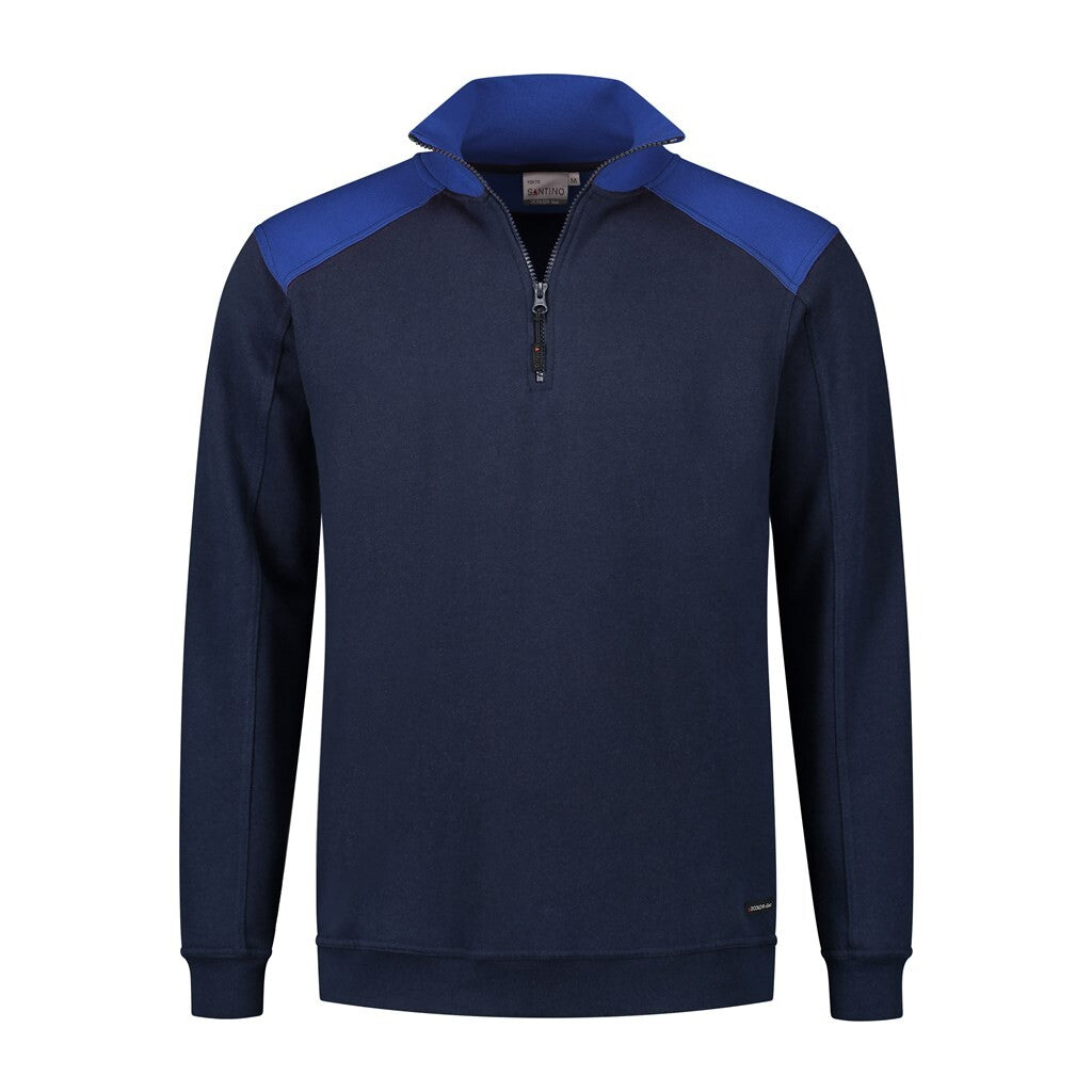 Santino antino Zipsweater Tokyo - Real Navy / Royal Blue - XXL