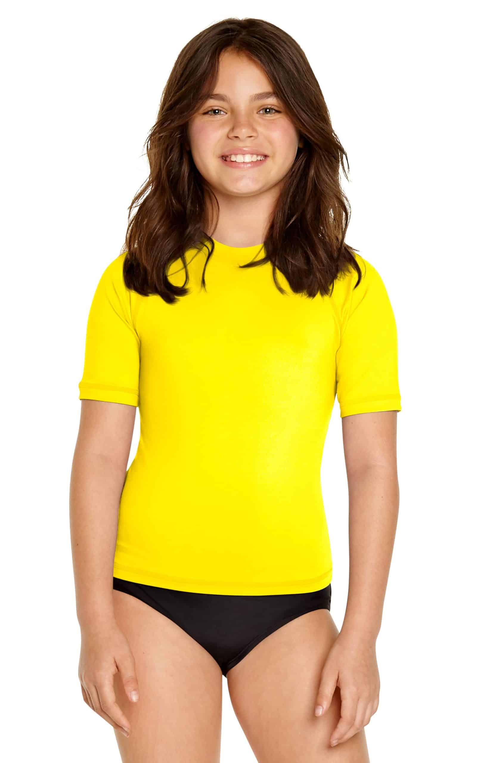 WetEffect Girl’s Short Sleeve Rash Guard