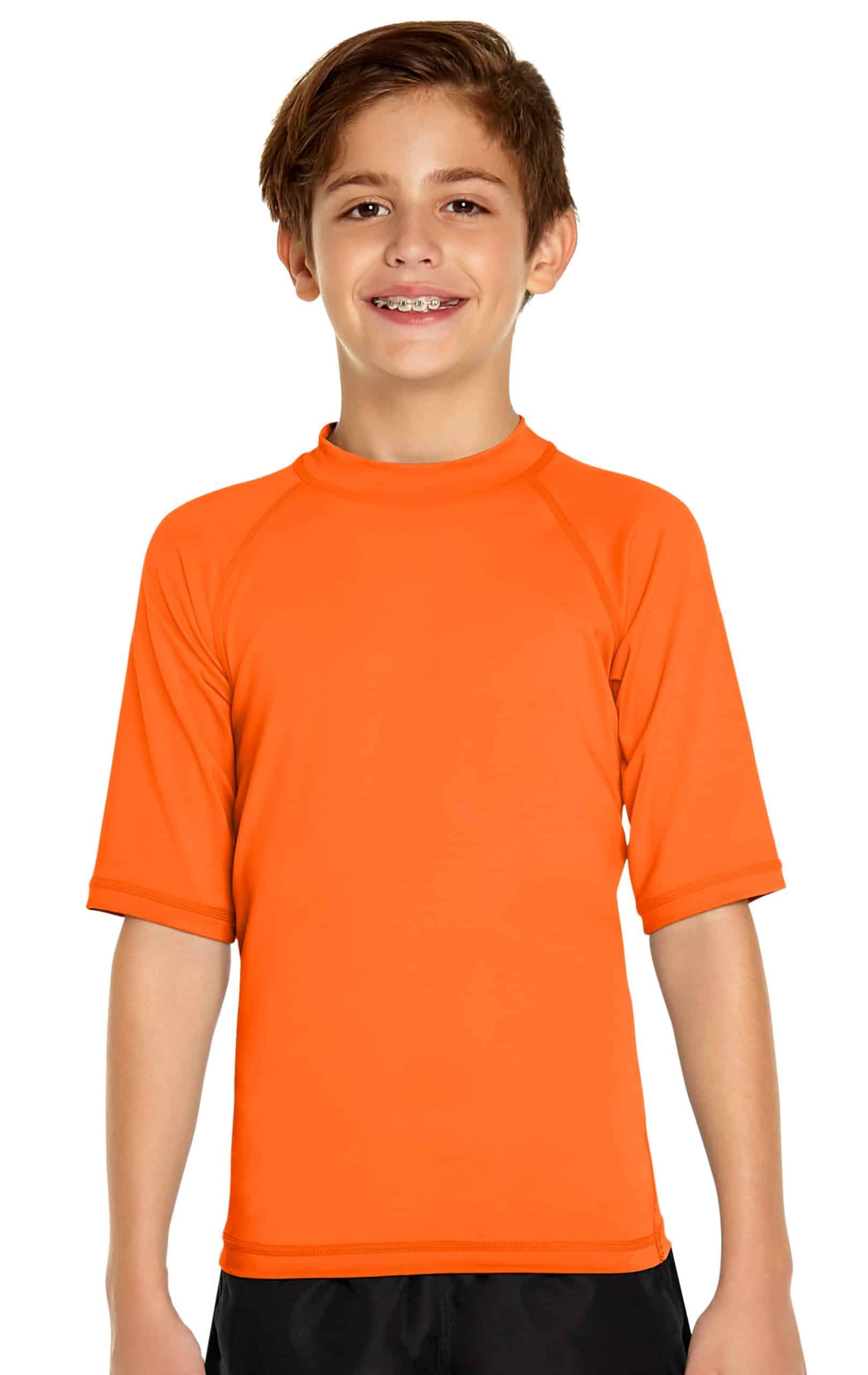 WetEffect Boy’s Short Sleeve Rash Guard