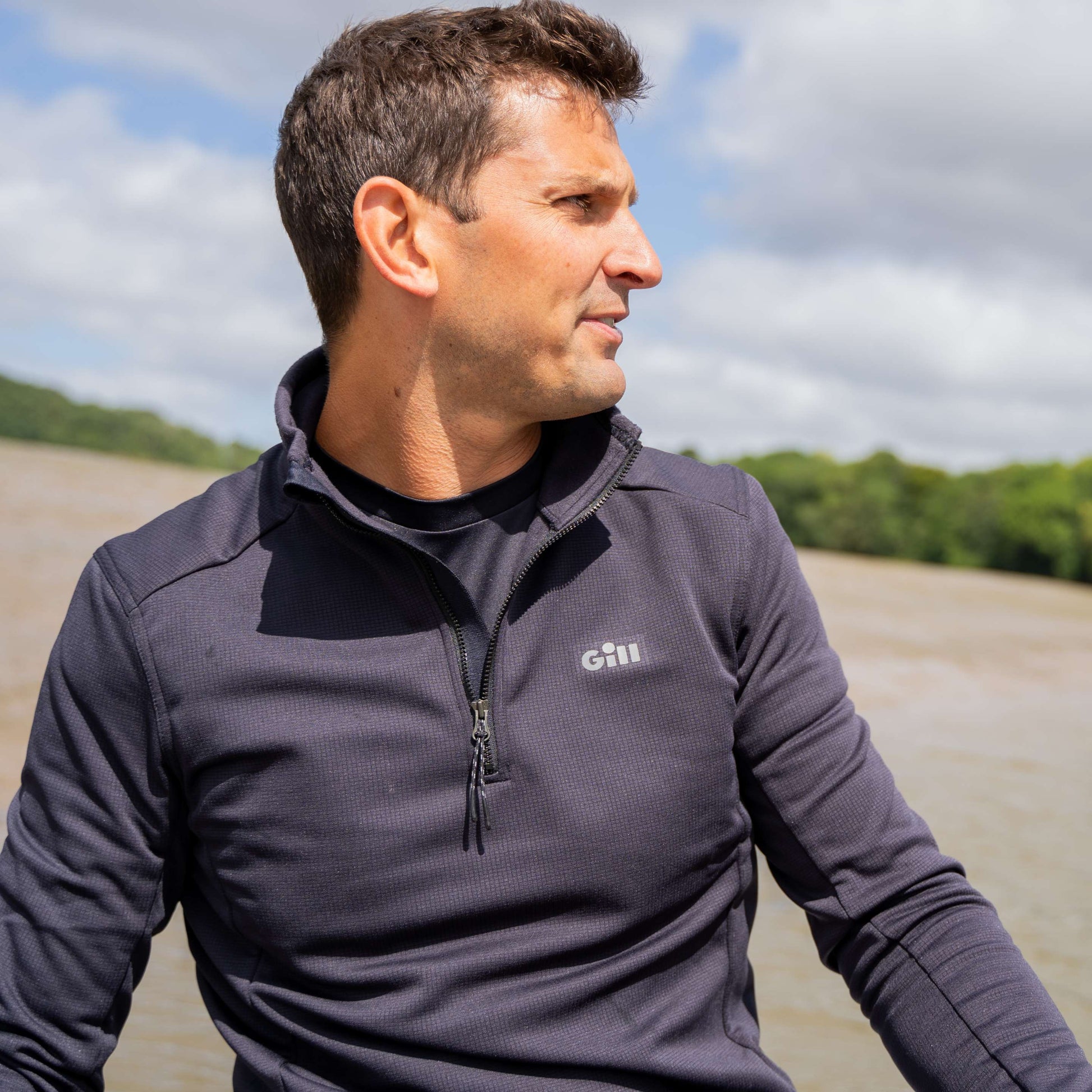 Gill Quest 1/4 Zip Top
