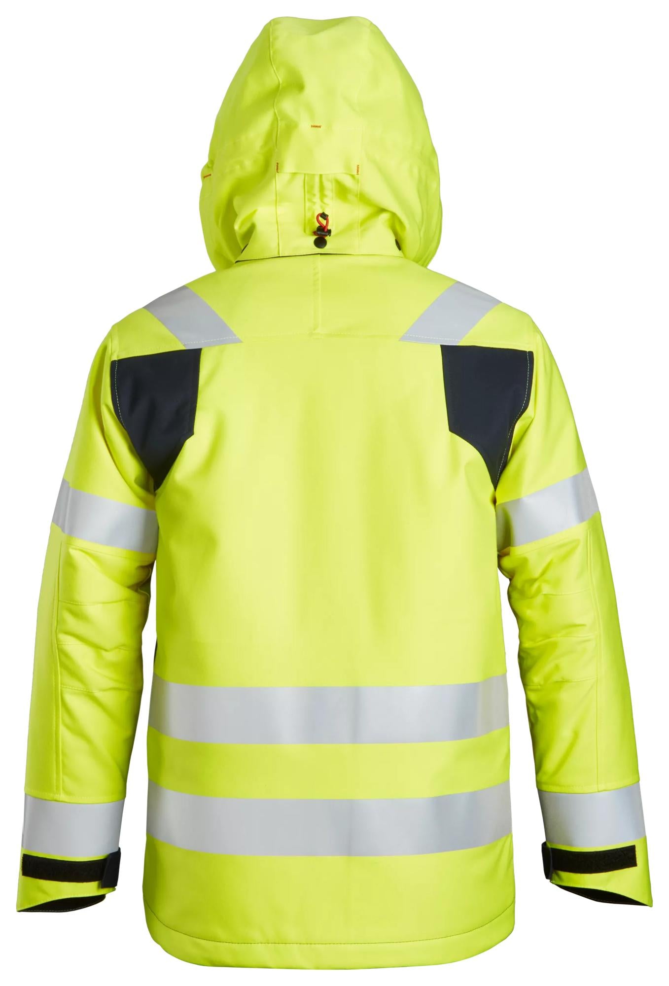 Snickers ProtecWork, Insulated Hood Jacket, High-Vis Class 3