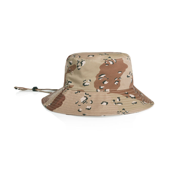 AS Colour Wide Brim Camo Bucket Hat