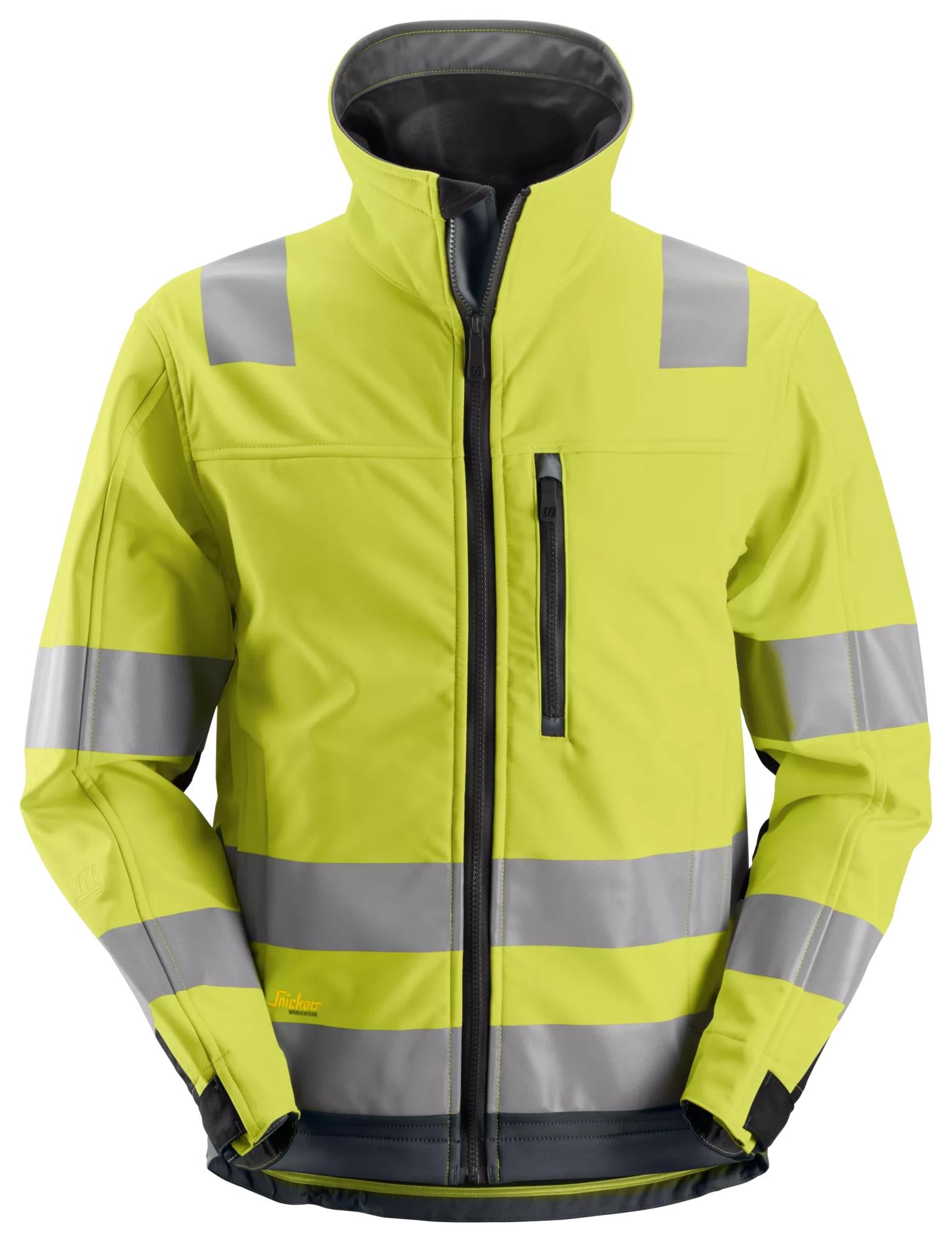 Snickers High-Vis Softshell Jacket Class 3