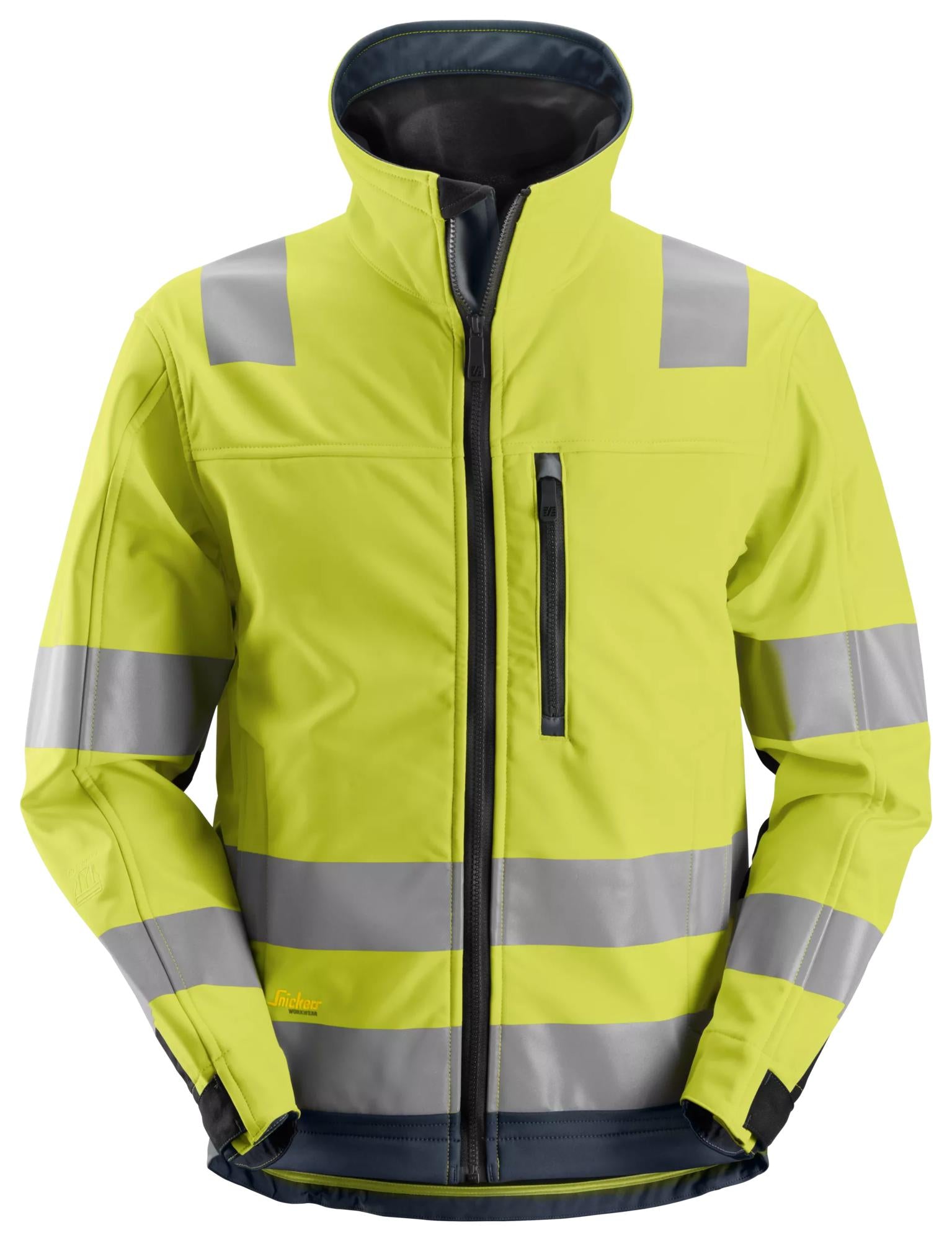 Snickers High-Vis Softshell Jacket Class 3
