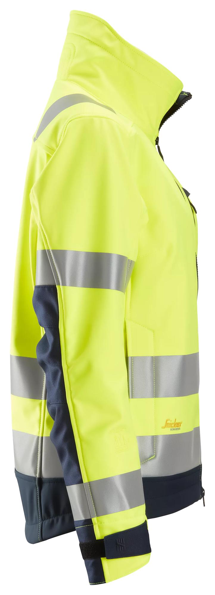 Snickers Women's High-Vis Softshell Jacket Class 2/3