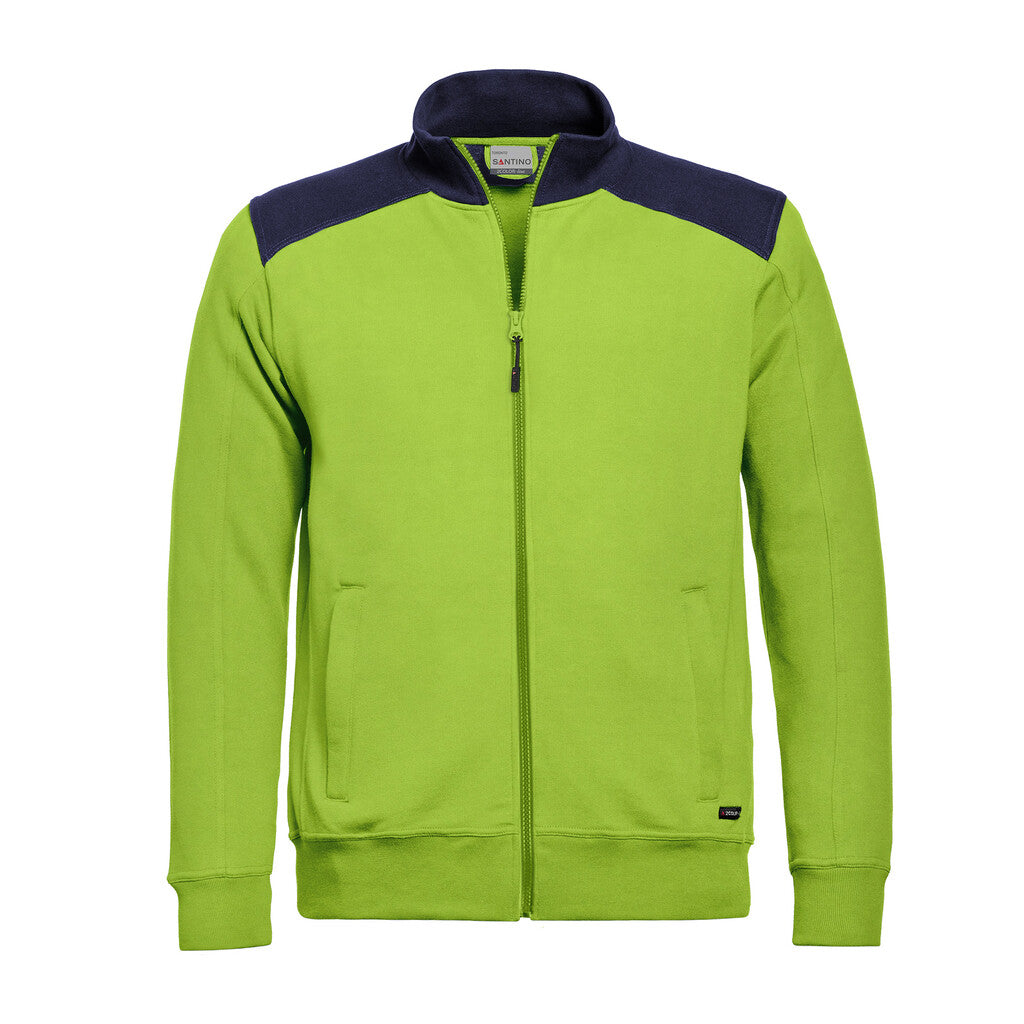 Santino antino Sweatvest Toronto - Lime / Real Navy - XXL