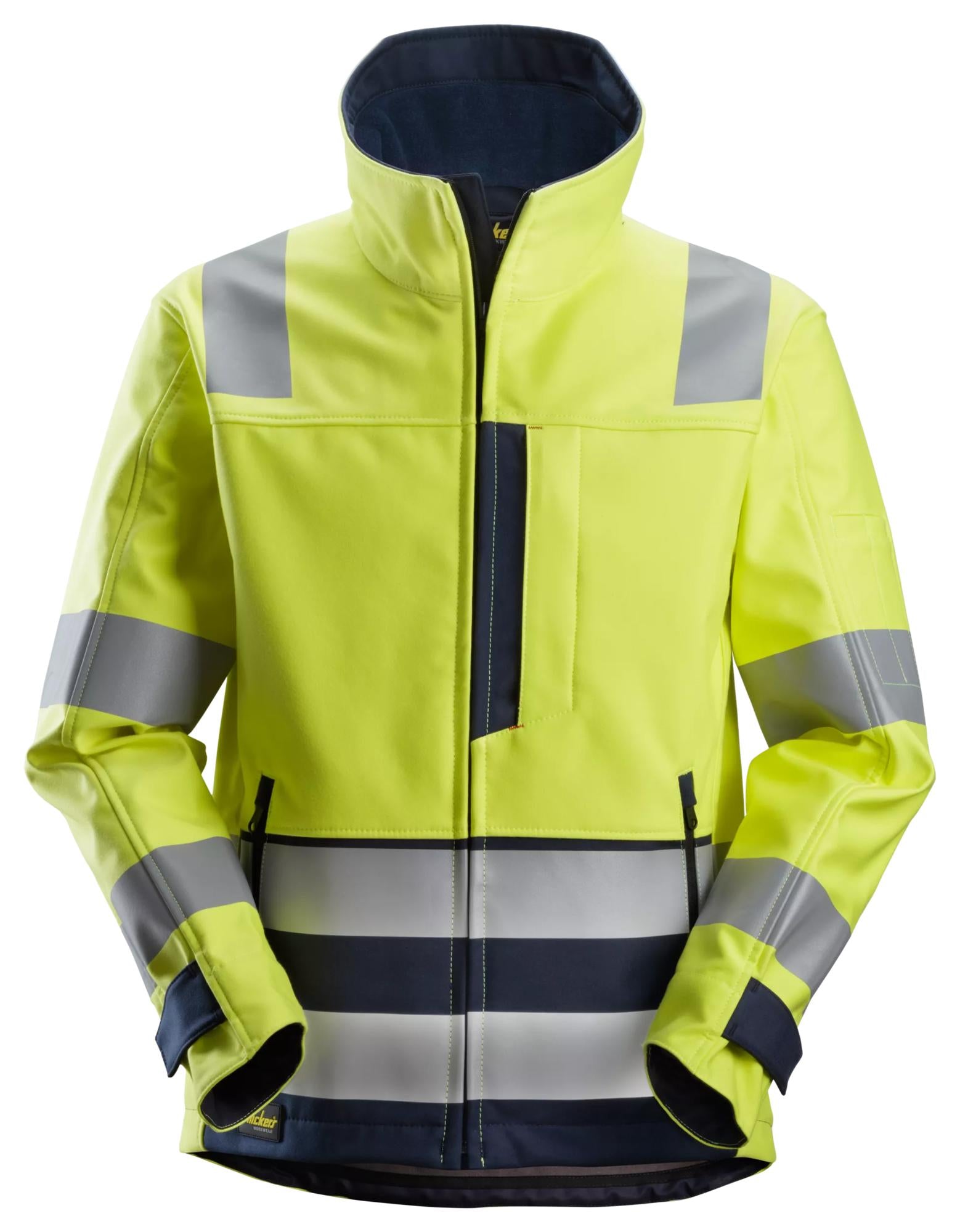 Snickers ProtecWork, Softshell Jacket, High-Vis Class 3