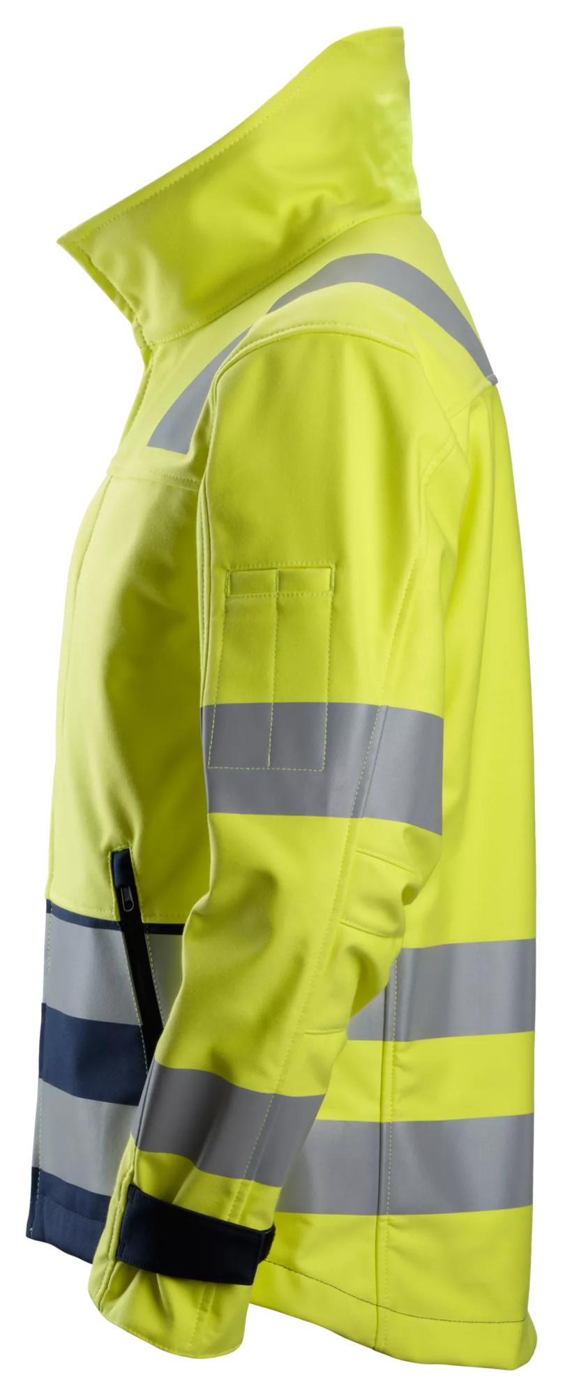Snickers ProtecWork, Softshell Jacket, High-Vis Class 3