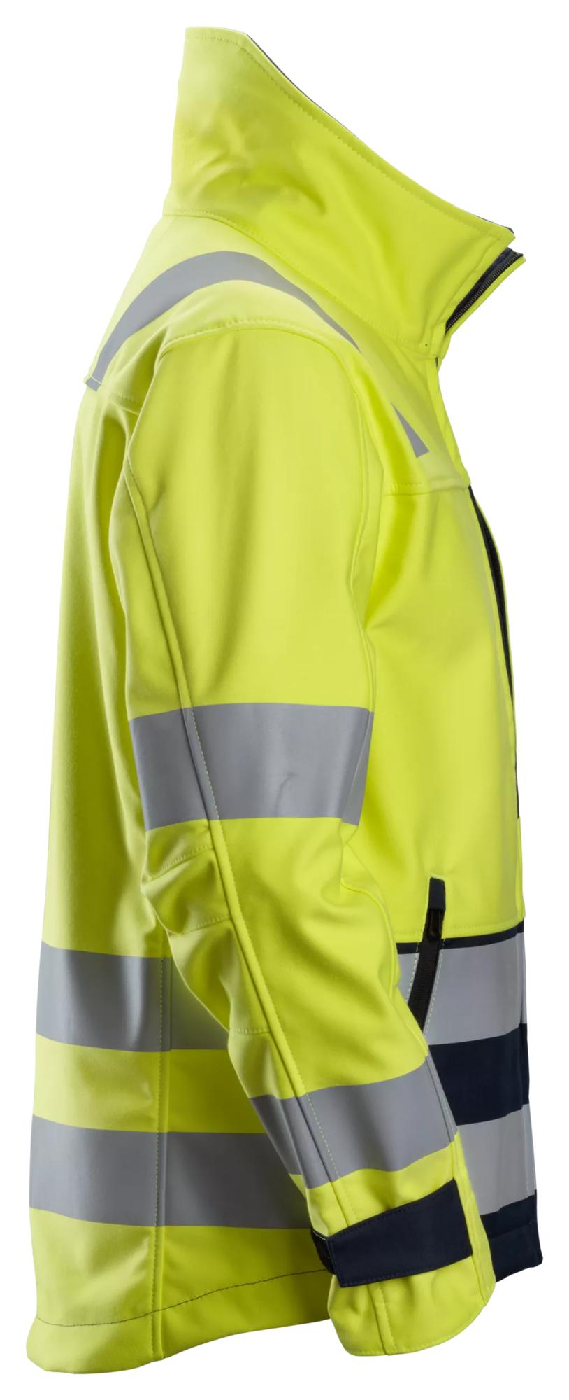 Snickers ProtecWork, Softshell Jacket, High-Vis Class 3