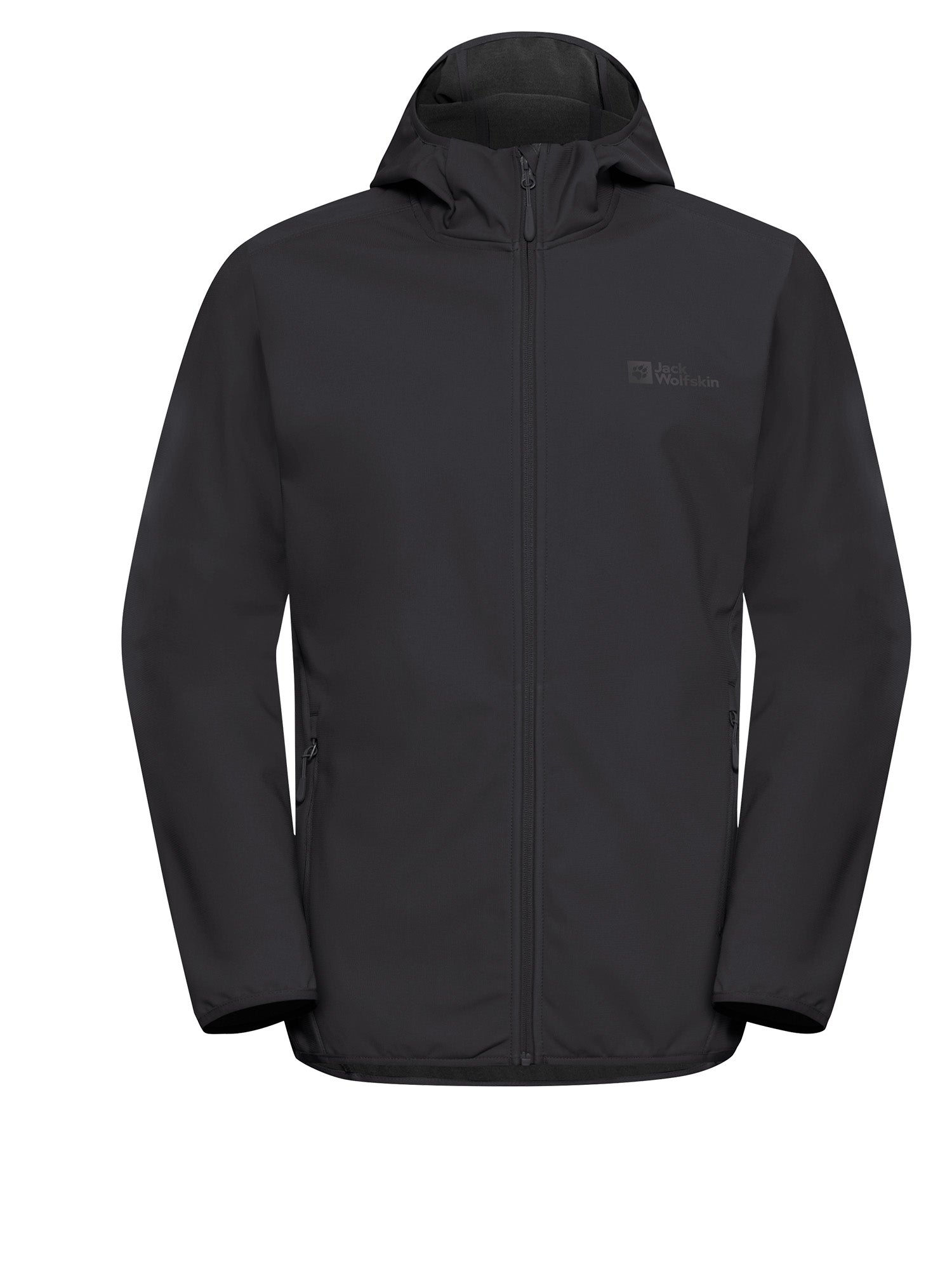Jack Wolfskin Men's Bornberg Hoody - Black - 4XL