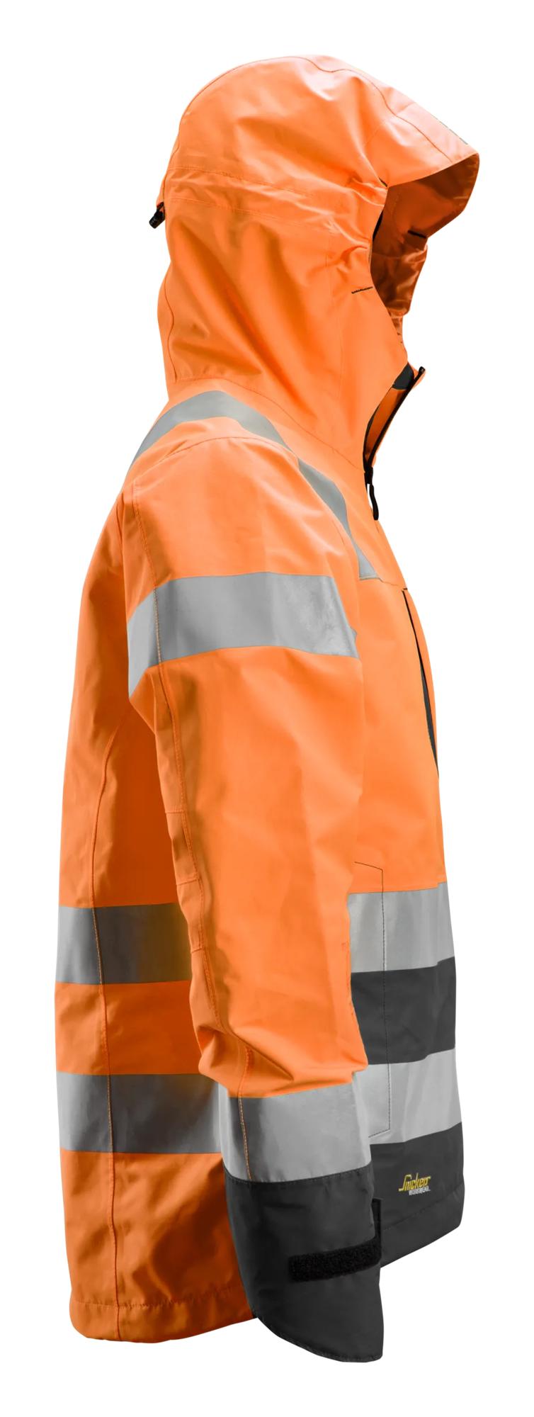 Snickers High-Vis Waterproof Shell Jacket Class 3