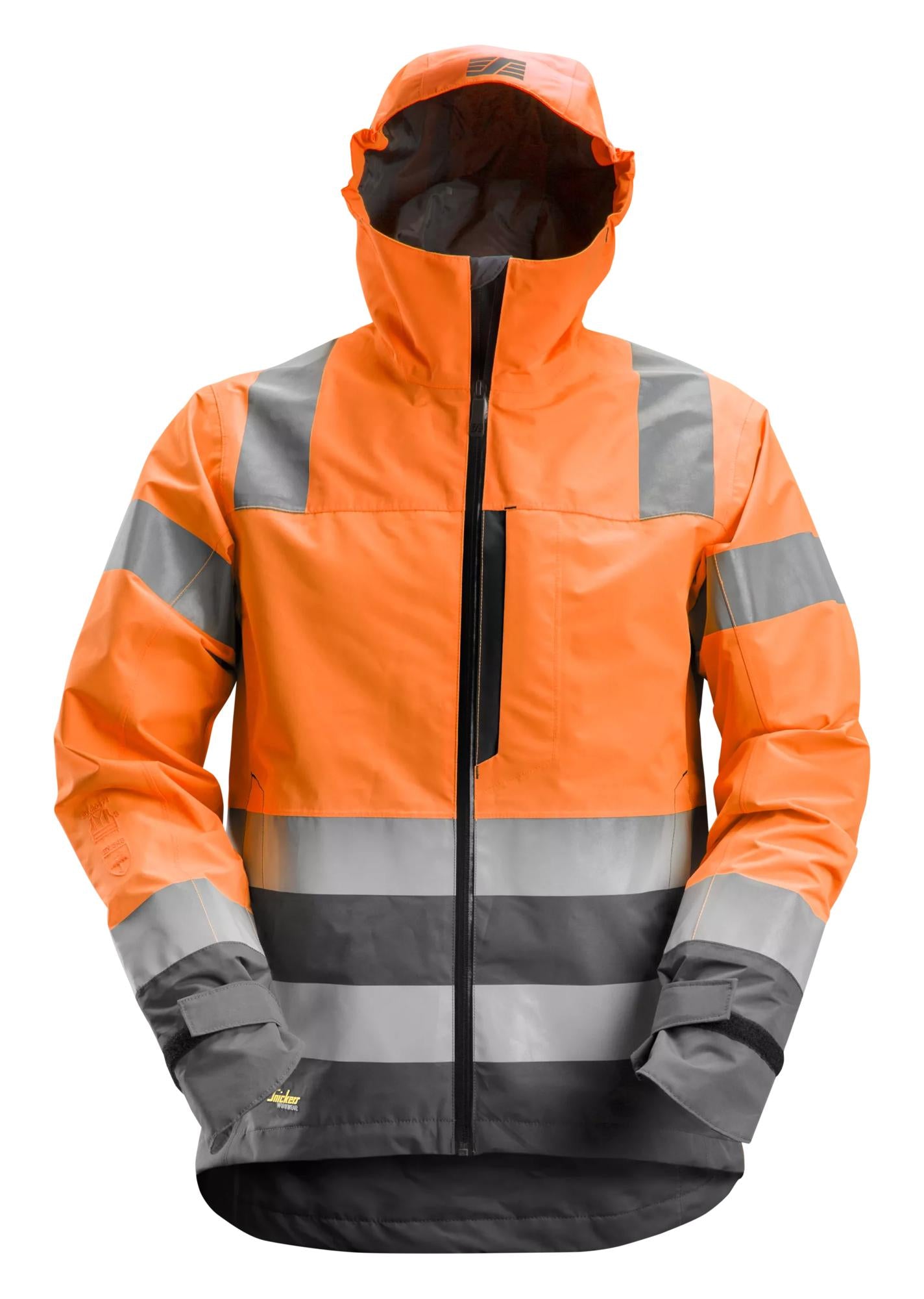 Snickers High-Vis Waterproof Shell Jacket Class 3