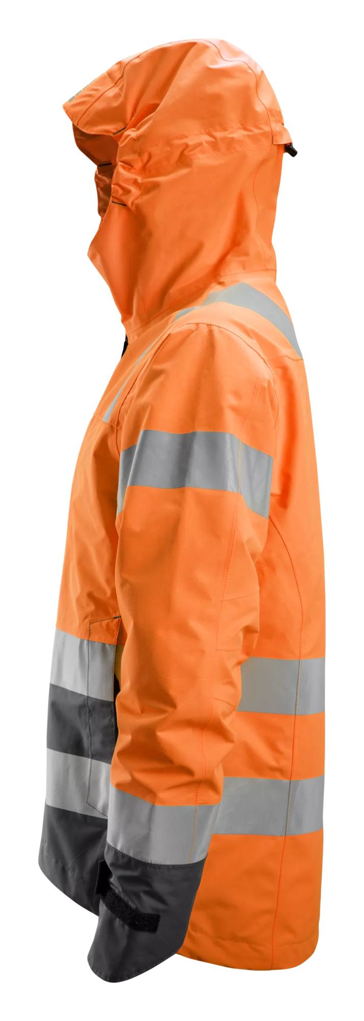 Snickers High-Vis Waterproof Shell Jacket Class 3
