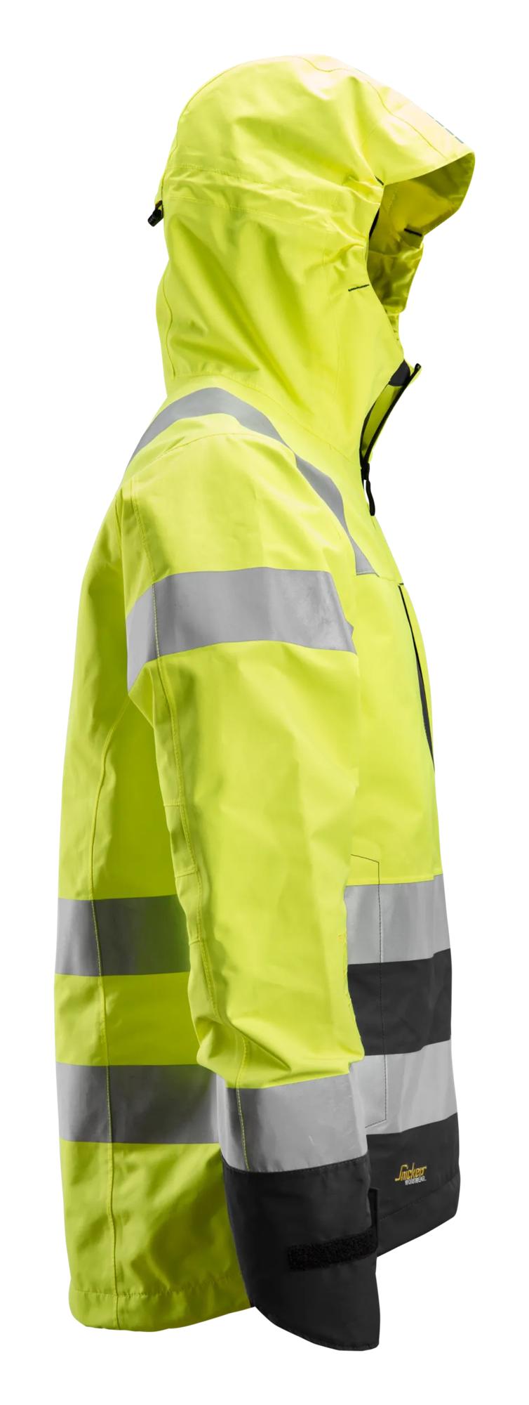 Snickers High-Vis Waterproof Shell Jacket Class 3