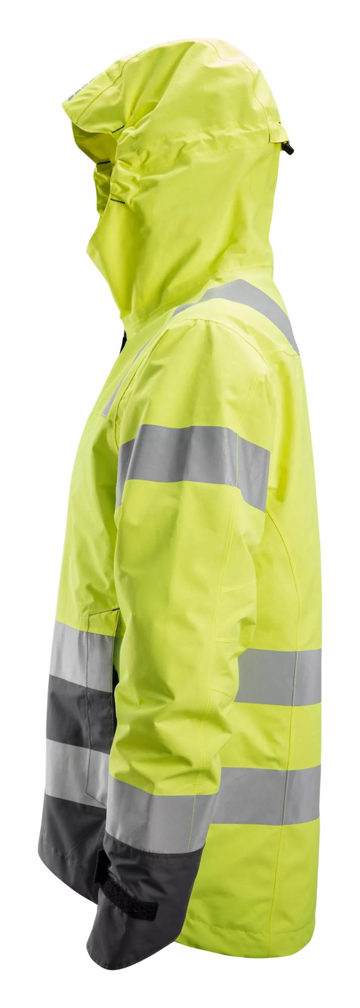 Snickers High-Vis Waterproof Shell Jacket Class 3