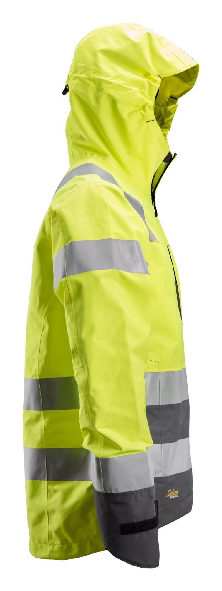 Snickers High-Vis Waterproof Shell Jacket Class 3