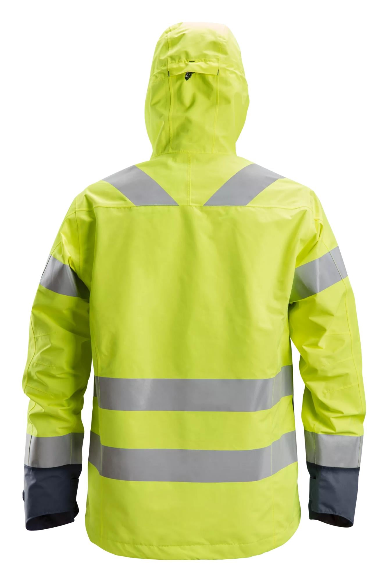 Snickers High-Vis Waterproof Shell Jacket Class 3