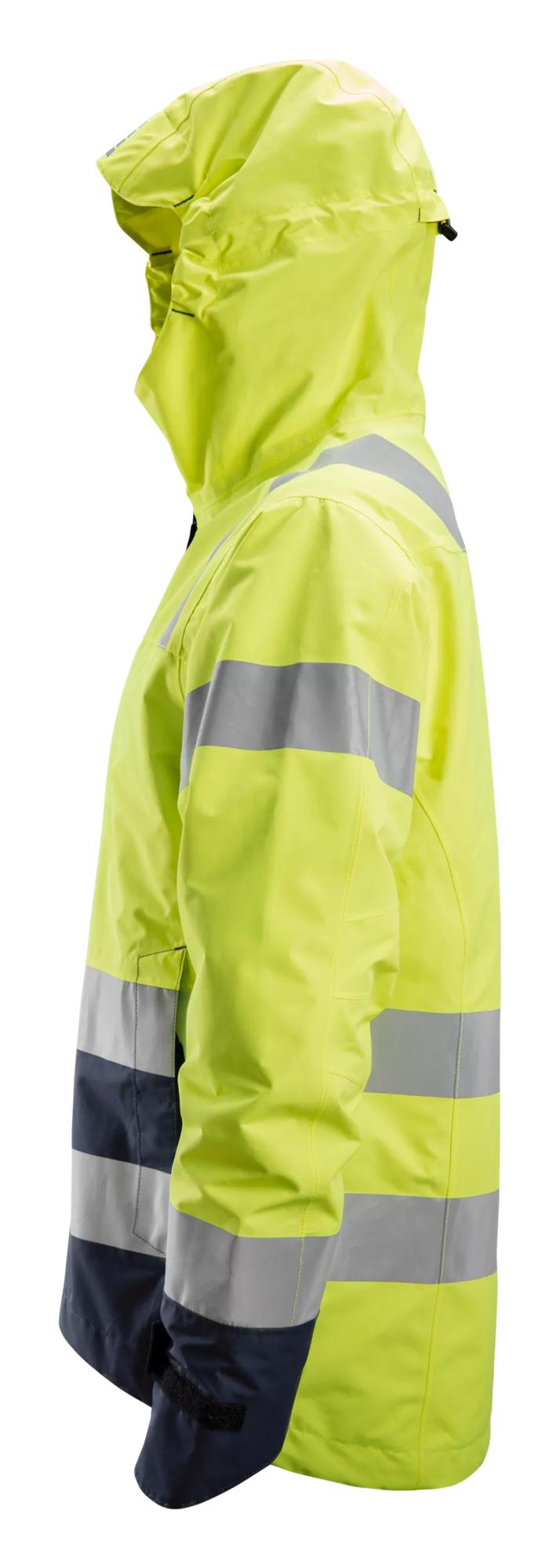 Snickers High-Vis Waterproof Shell Jacket Class 3
