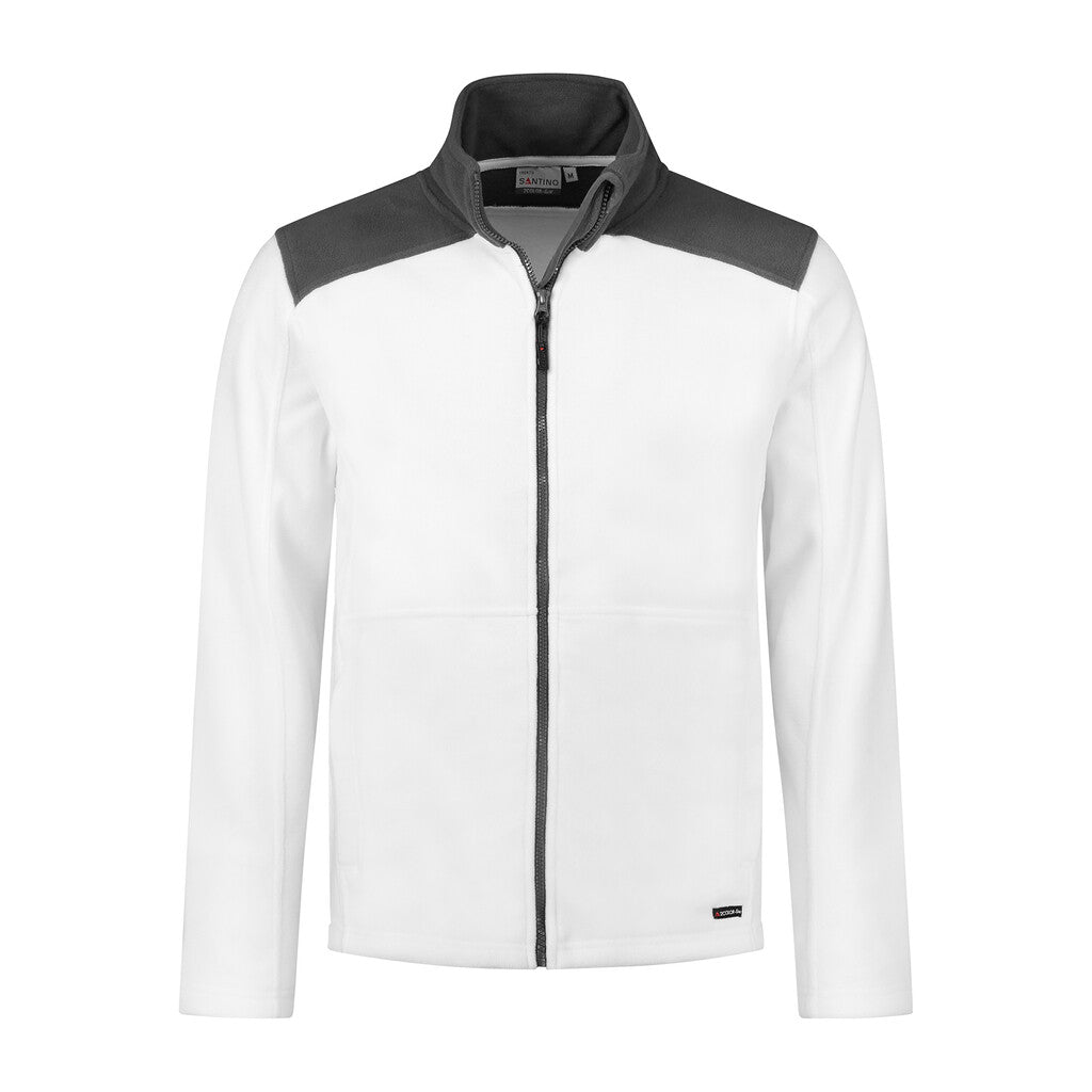 Santino antino Fleecejack Trento - White / Graphite - XXL