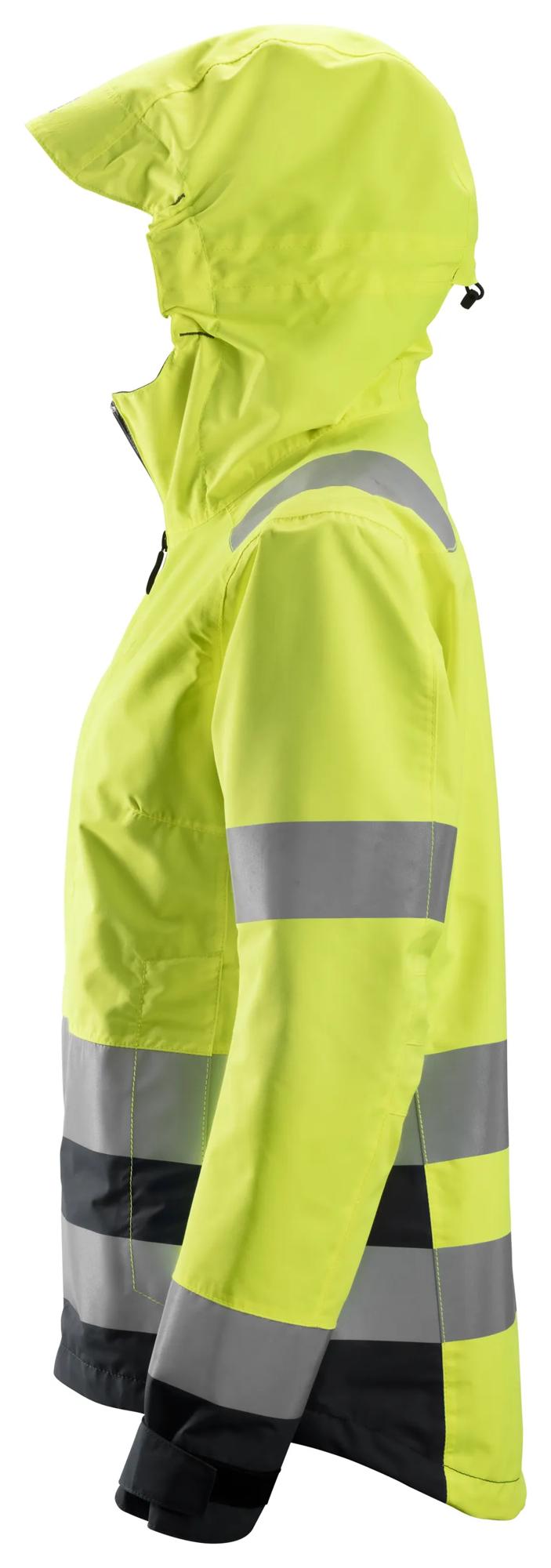 Snickers Women's High-Vis Waterproof Shell Jacket Class 2/3