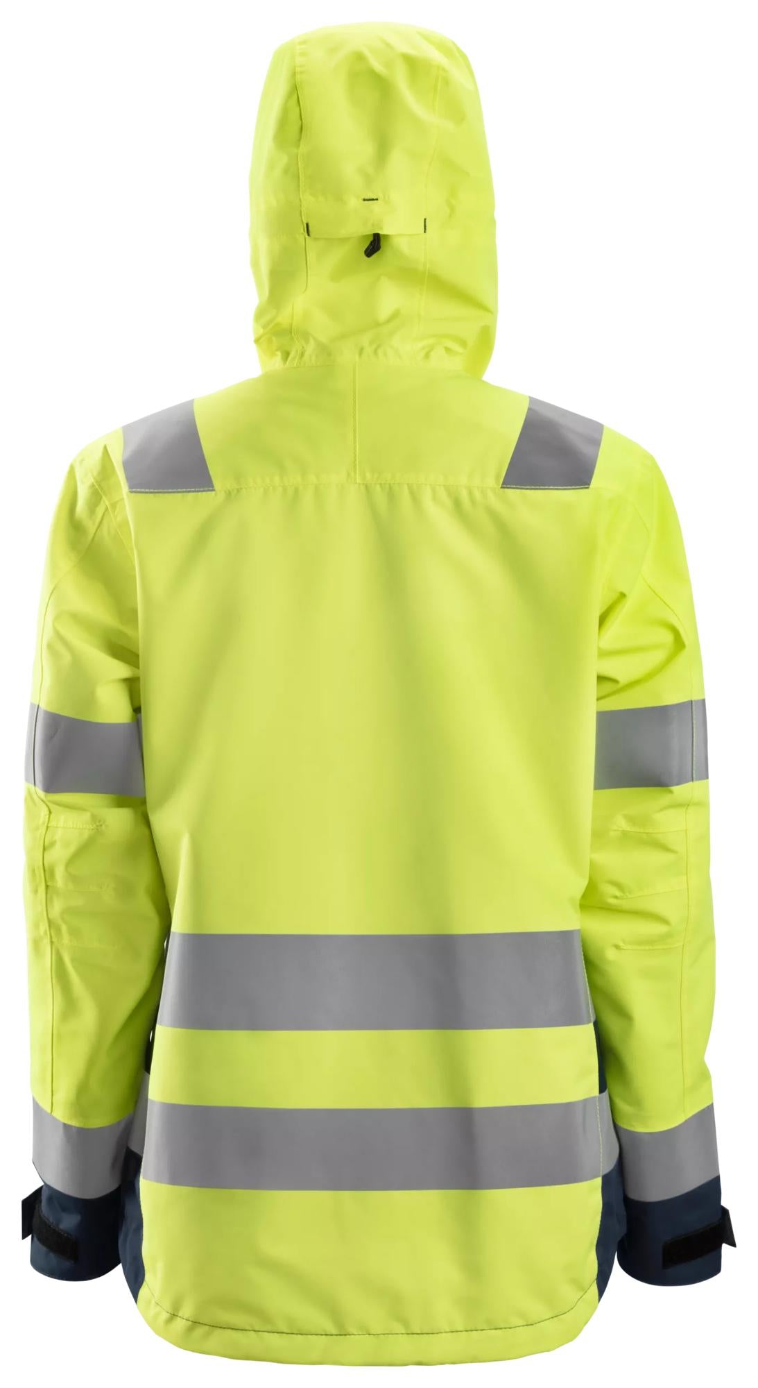 Snickers Women's High-Vis Waterproof Shell Jacket Class 2/3
