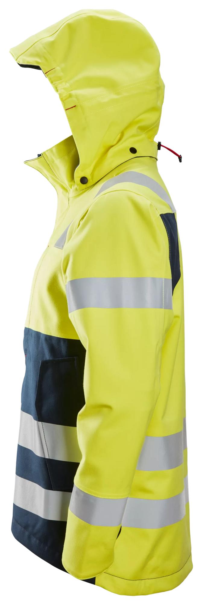Snickers ProtecWork, Waterproof Shell Jacket, High-Vis Class 3