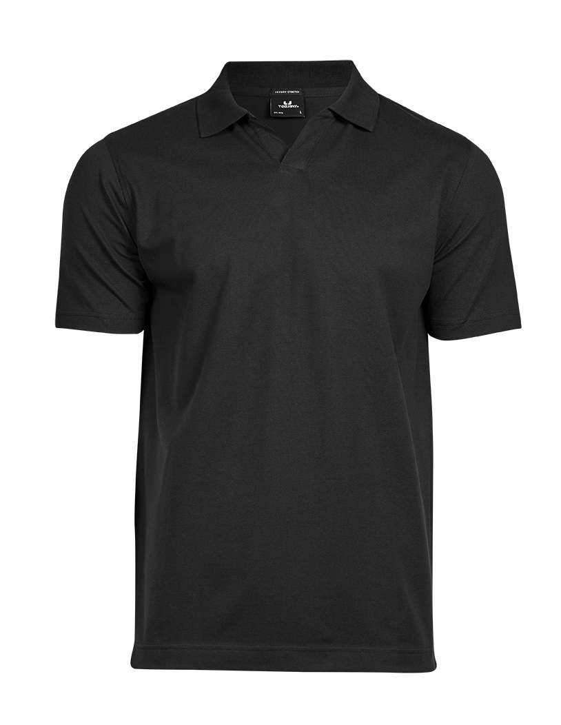Teejays Luxury Stretch V-Neck Polo