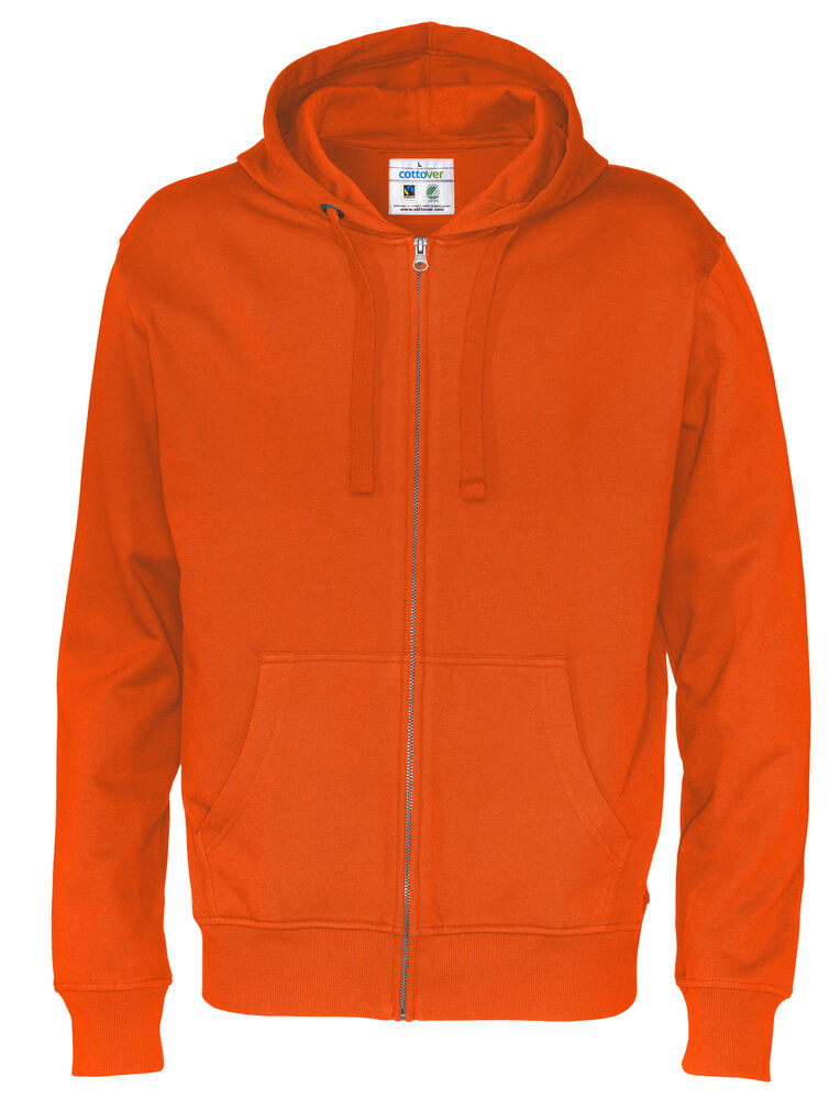 Cottover Hoodie Full Zip Man