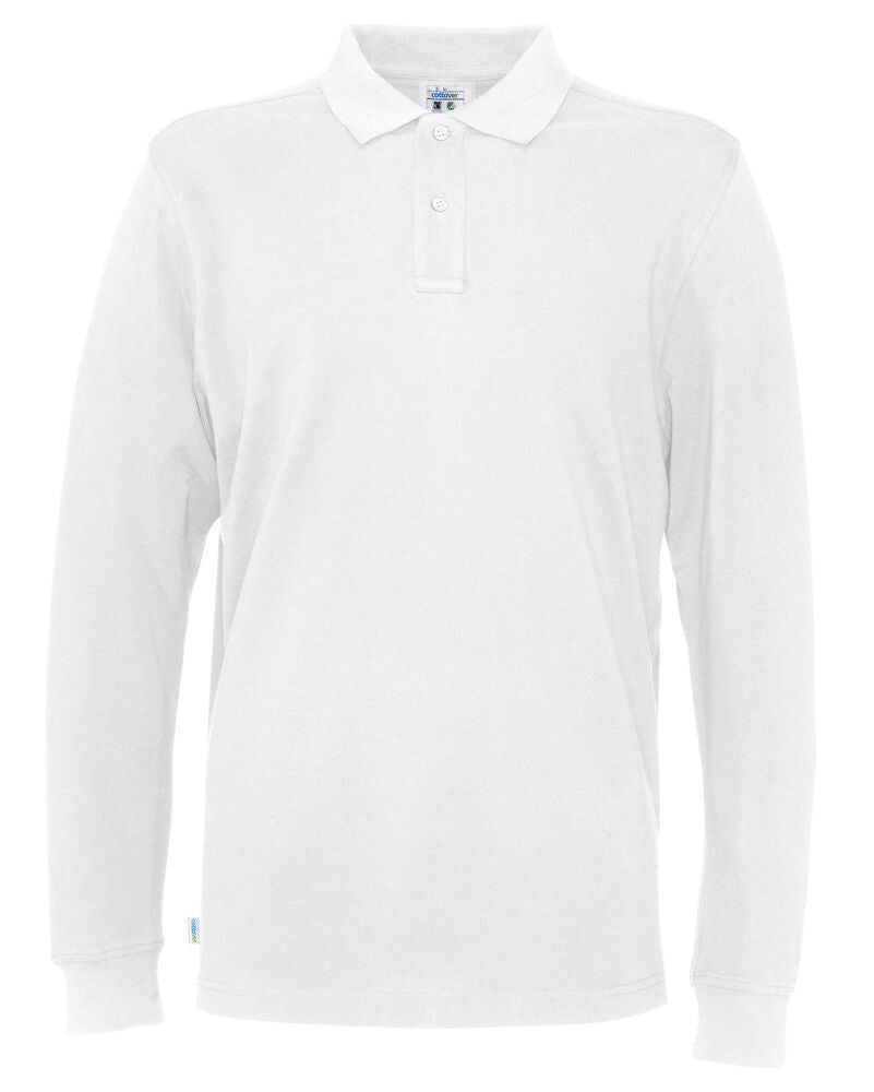 Cottover Polo Pique Long Sleeve Man