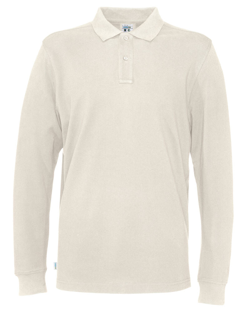 Cottover Polo Pique Long Sleeve Man
