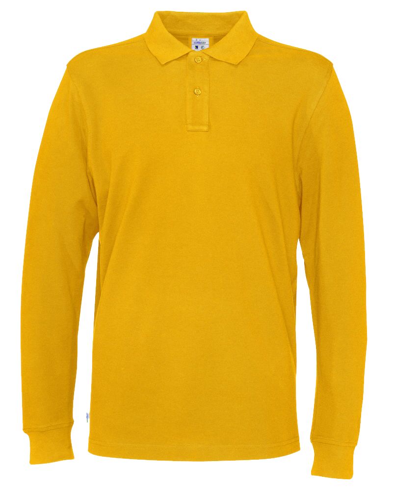 Cottover Polo Pique Long Sleeve Man