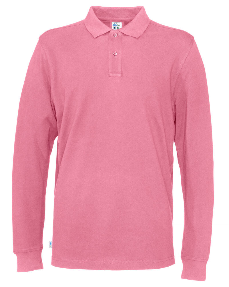 Cottover Polo Pique Long Sleeve Man