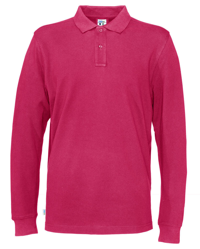 Cottover Polo Pique Long Sleeve Man