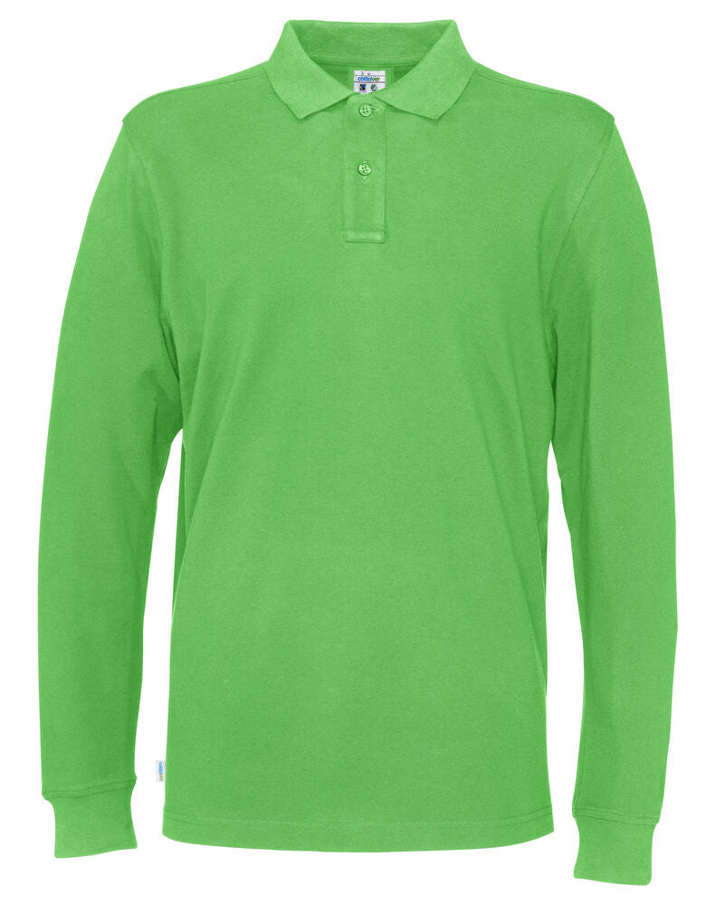 Cottover Polo Pique Long Sleeve Man