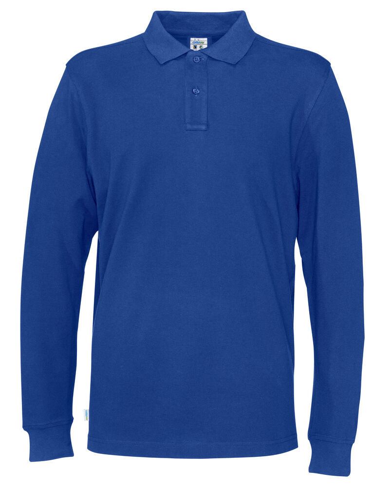 Cottover Polo Pique Long Sleeve Man