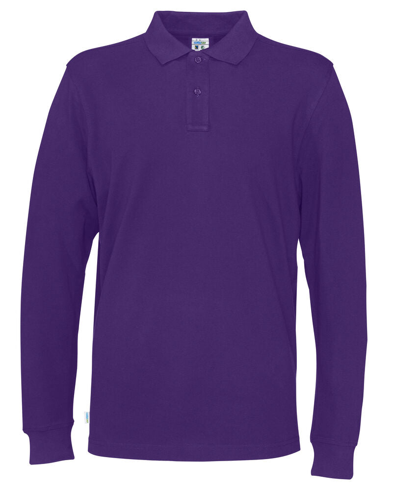 Cottover Polo Pique Long Sleeve Man