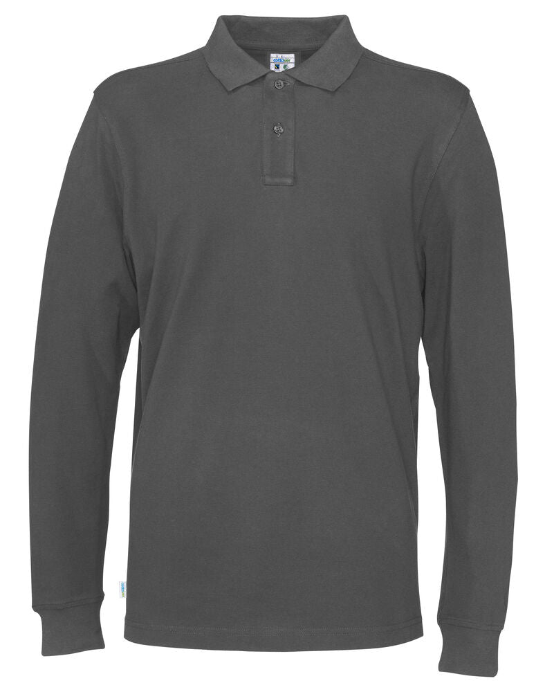Cottover Polo Pique Long Sleeve Man