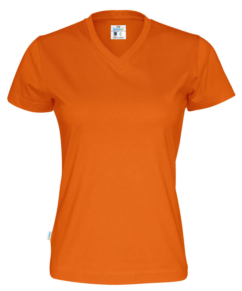 Cottover T-Shirt V-Neck Lady