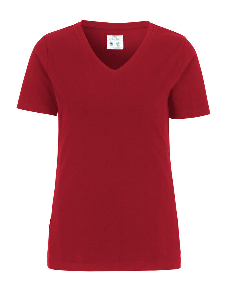 Cottover Stretch V-Neck Lady
