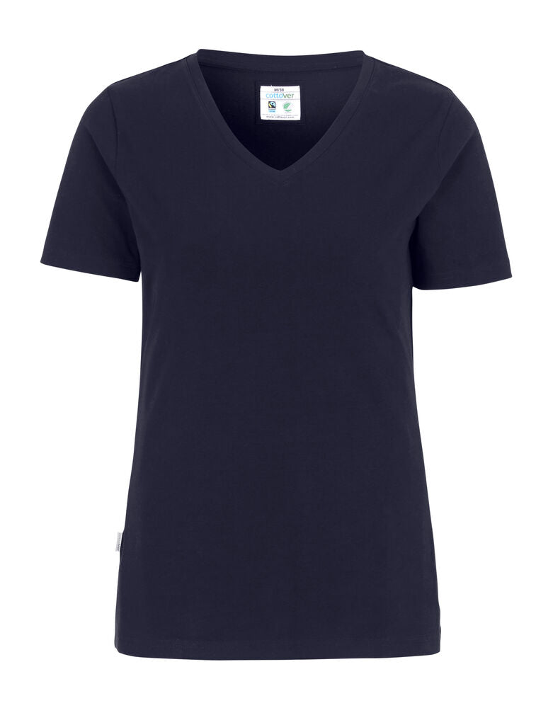 Cottover Stretch V-Neck Lady