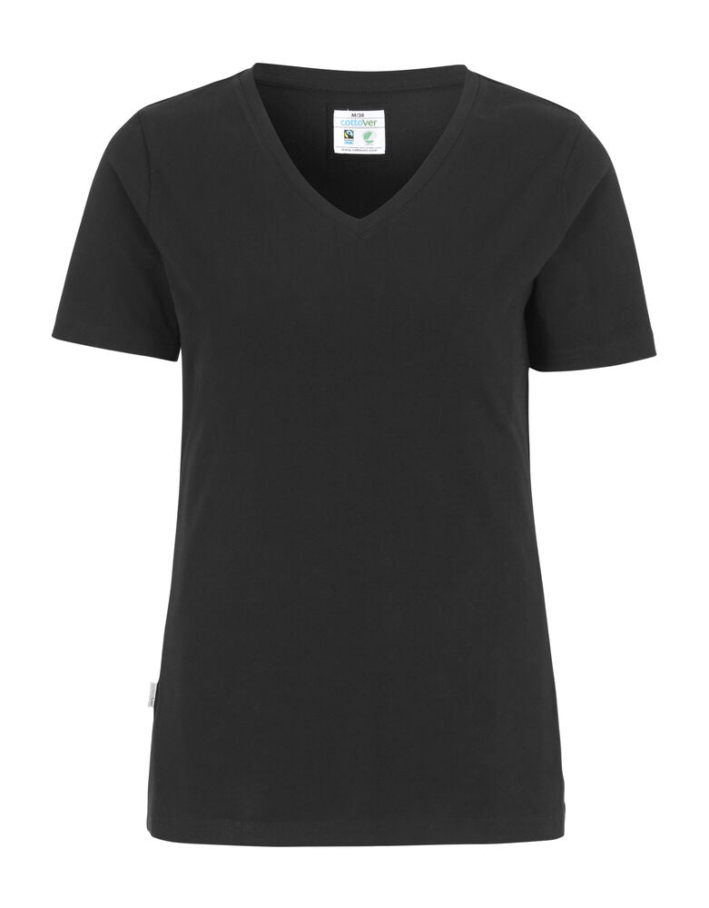 Cottover Stretch V-Neck Lady